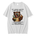 Original Bears Middle Fingers Beer My Kids Laugh Because They Think Im Crazy Tshirts