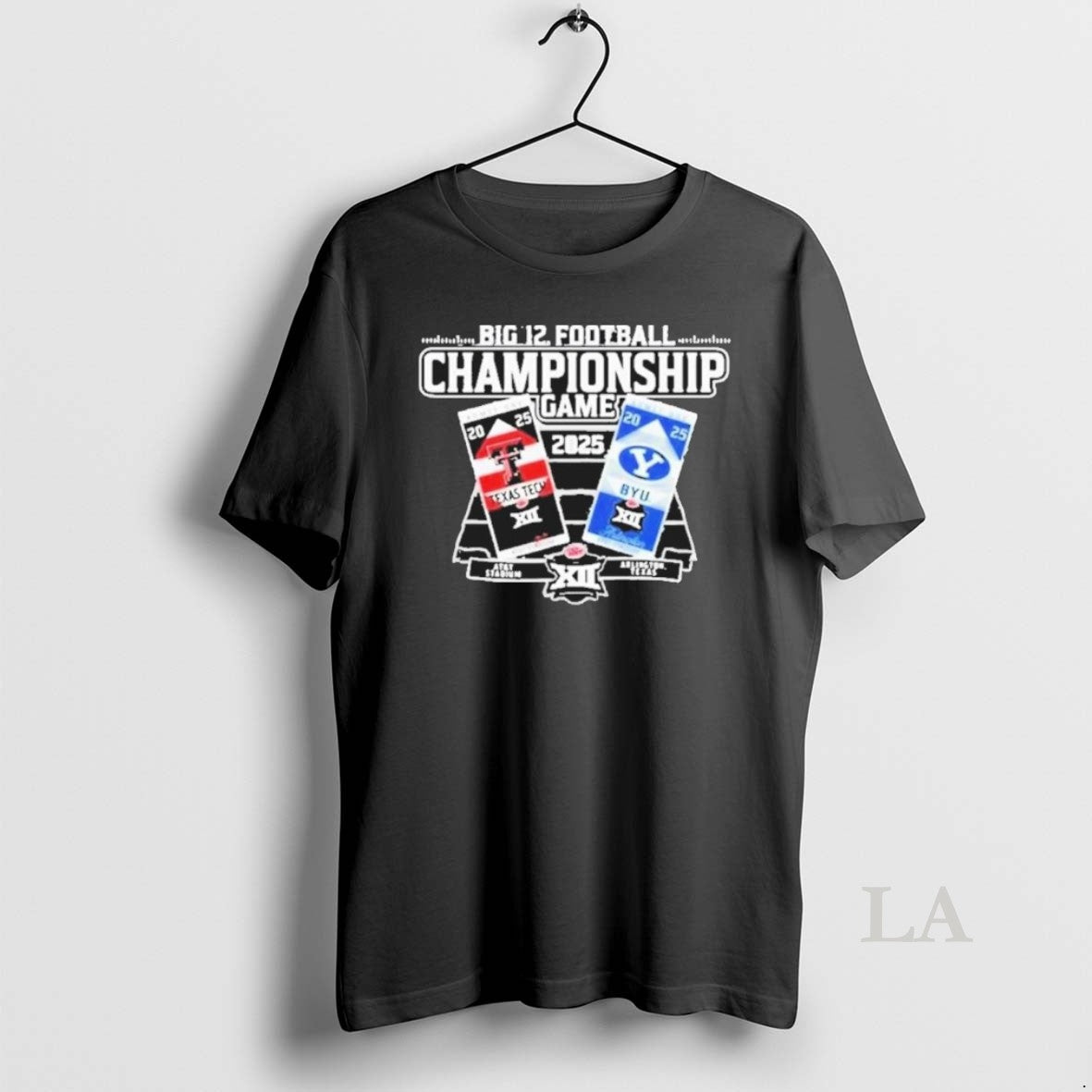 Original Big 12 2025 Football Championship Red Raiders Vs Cougars T-Shirts, Hoodie, Sweatshirt | CoreVibeTees.com
