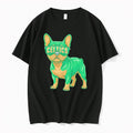 Original Boston Celtics French Bulldog Cartoon Tee Tshirts Jpg