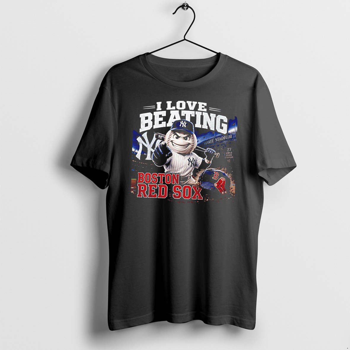 Original Boston Red Sox I Love Beating Mascot Tee Tshirts Jpg