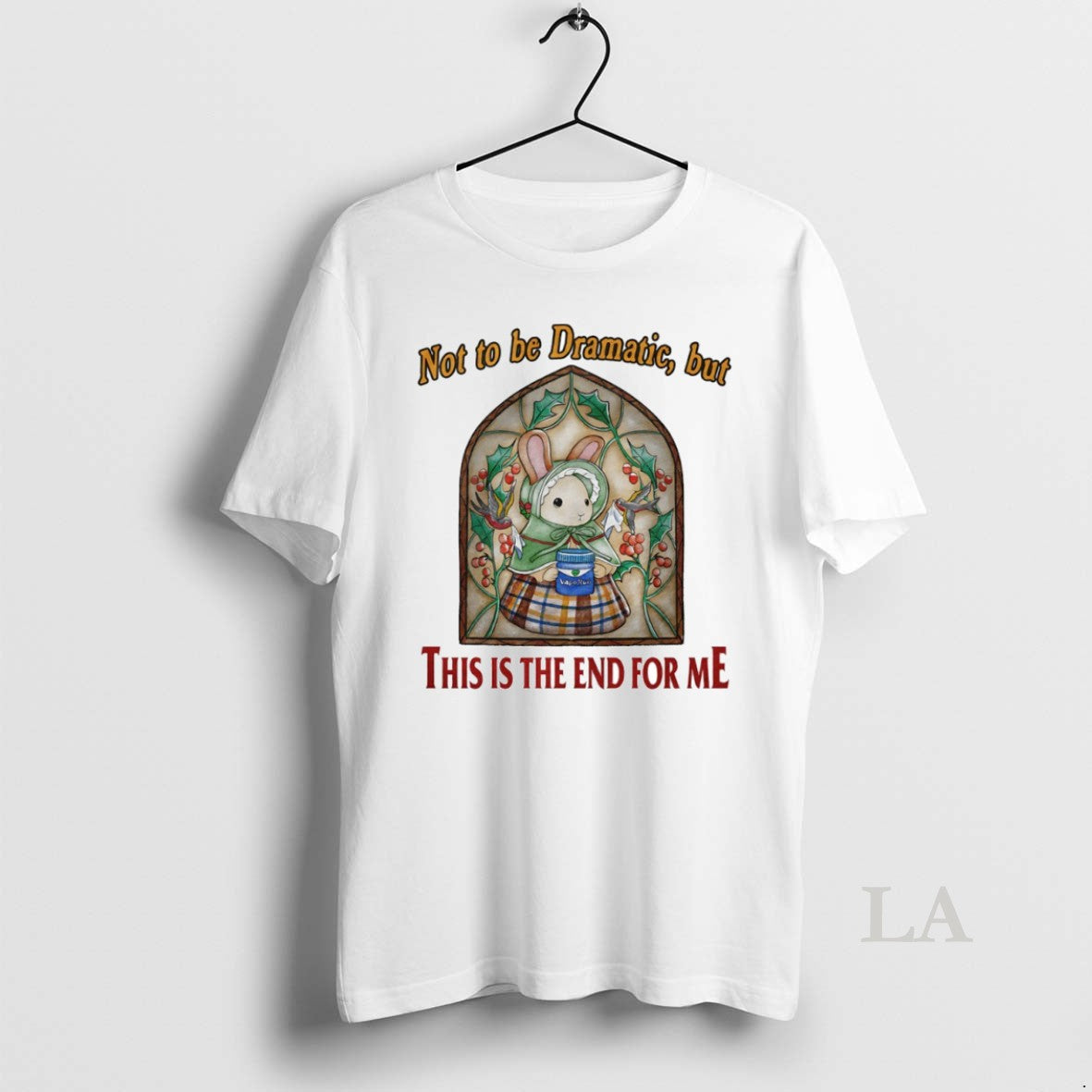 Original Bunny Not To Be Dramatic But This Is The End For Me Circle T-Shirts, Hoodie, Sweatshirt | CoreVibeTees.com