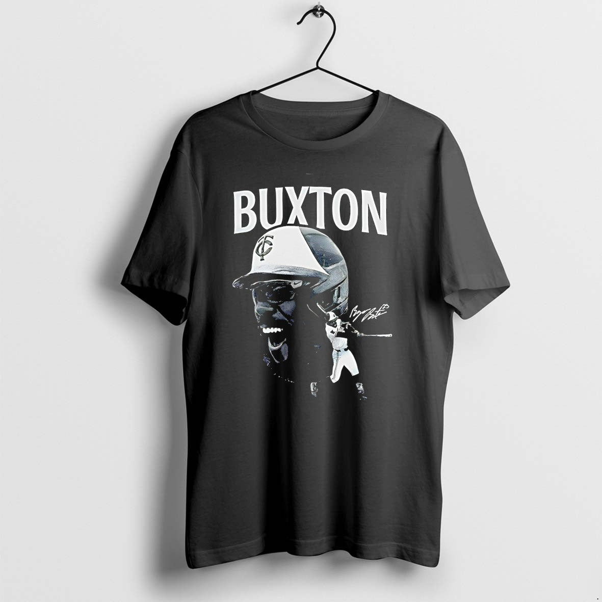 Original Byron Buxton Minnesota Twins Baseball Graphic Signature Tshirts Jpg
