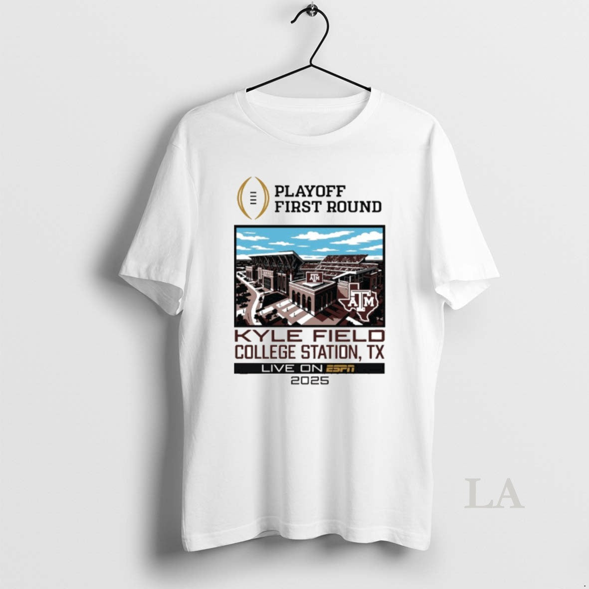 Original Cfp 2025 26 Texas Am 1st Round Live From Kyle Field T-Shirts, Hoodie, Sweatshirt | CoreVibeTees.com