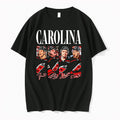 Original Carolina Hurricanes Hockey Players Signature Carolina Team Logo Performance Tshirts