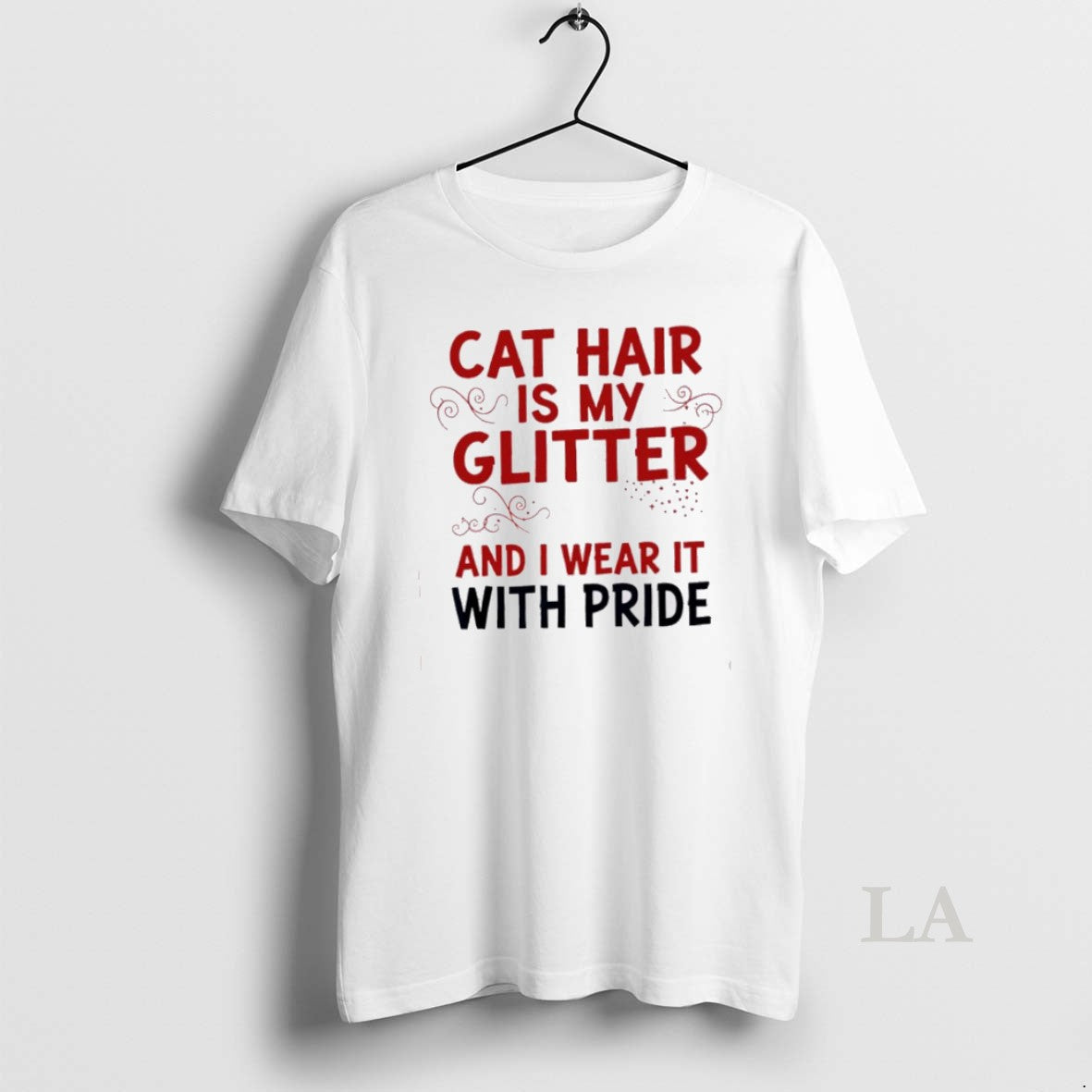 Original Cat Hair Is My Glitter And I Wear It With Pride T-Shirts, Hoodie, Sweatshirt | CoreVibeTees.com