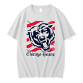 Original Chicago Bears American 250th Flag Heritage Wordmark Tee Tshirts Jpg