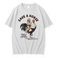 Original Cowgirl Save A Horse Ride A Cock Instead Vintage Tshirts Jpg