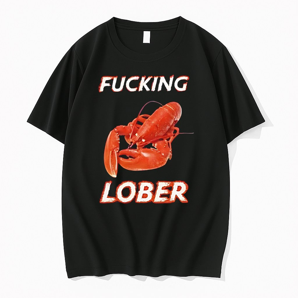 Original Crustacean Animal Seafood Fucking Lober Tshirts Jpg