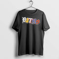 Original Dstno Detroit Tigers Yellow White Navy Orange Mlb Team Logo Black Tshirts