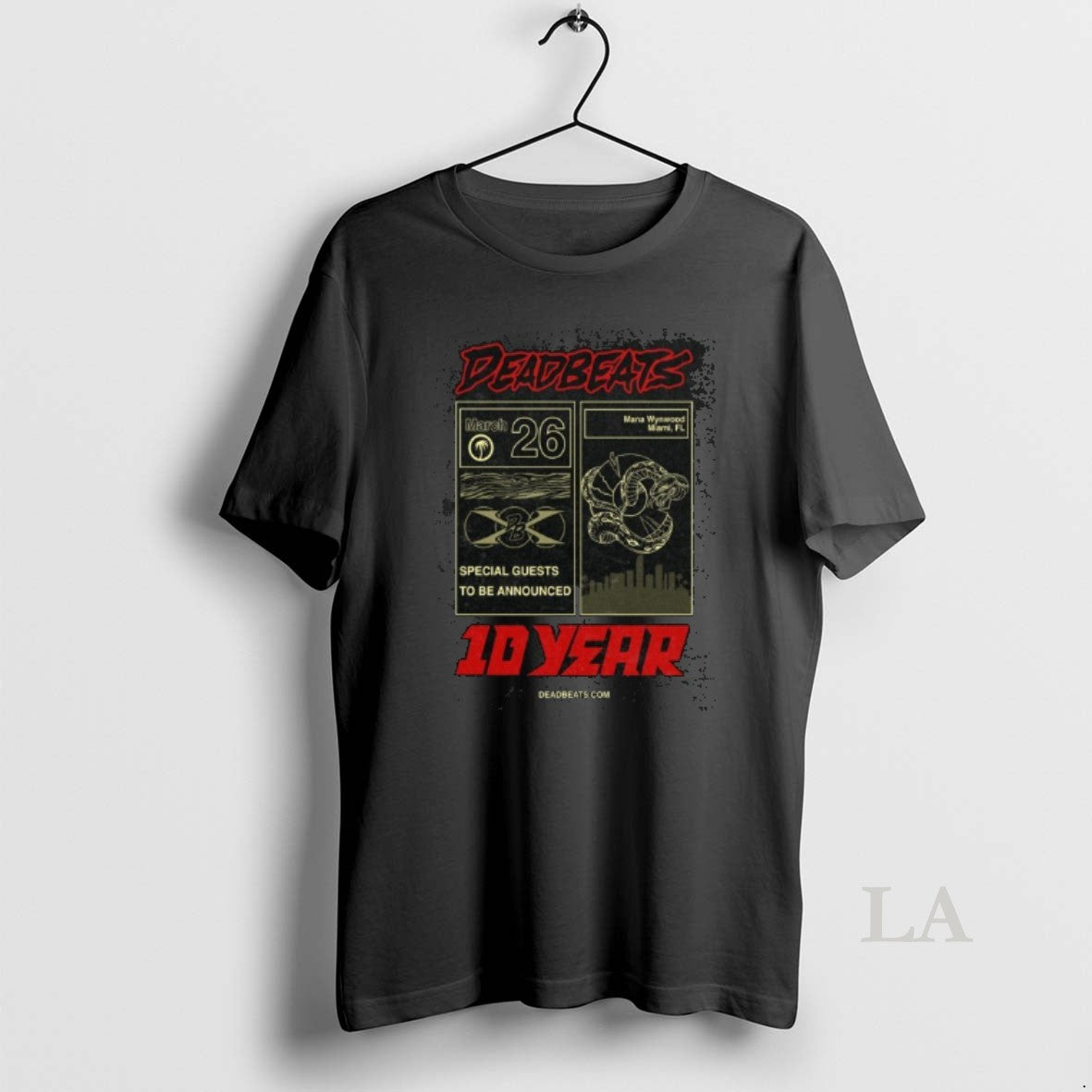 Original Deadbeats Mana Wynwood Miami Fl March 26 2026 Concert T-Shirts, Hoodie, Sweatshirt | CoreVibeTees.com