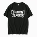 Original Death Metal Apparel Chicken Nuggets Black Tshirts Jpg