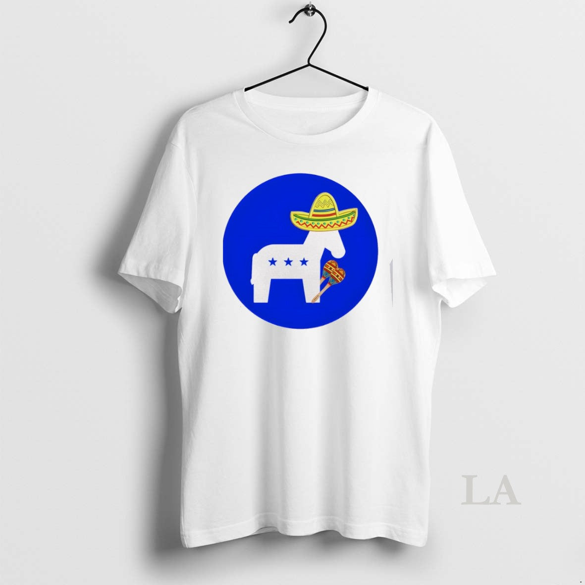 Original Donkey Republic Wearing Mexican Hat Cinco De Mayo