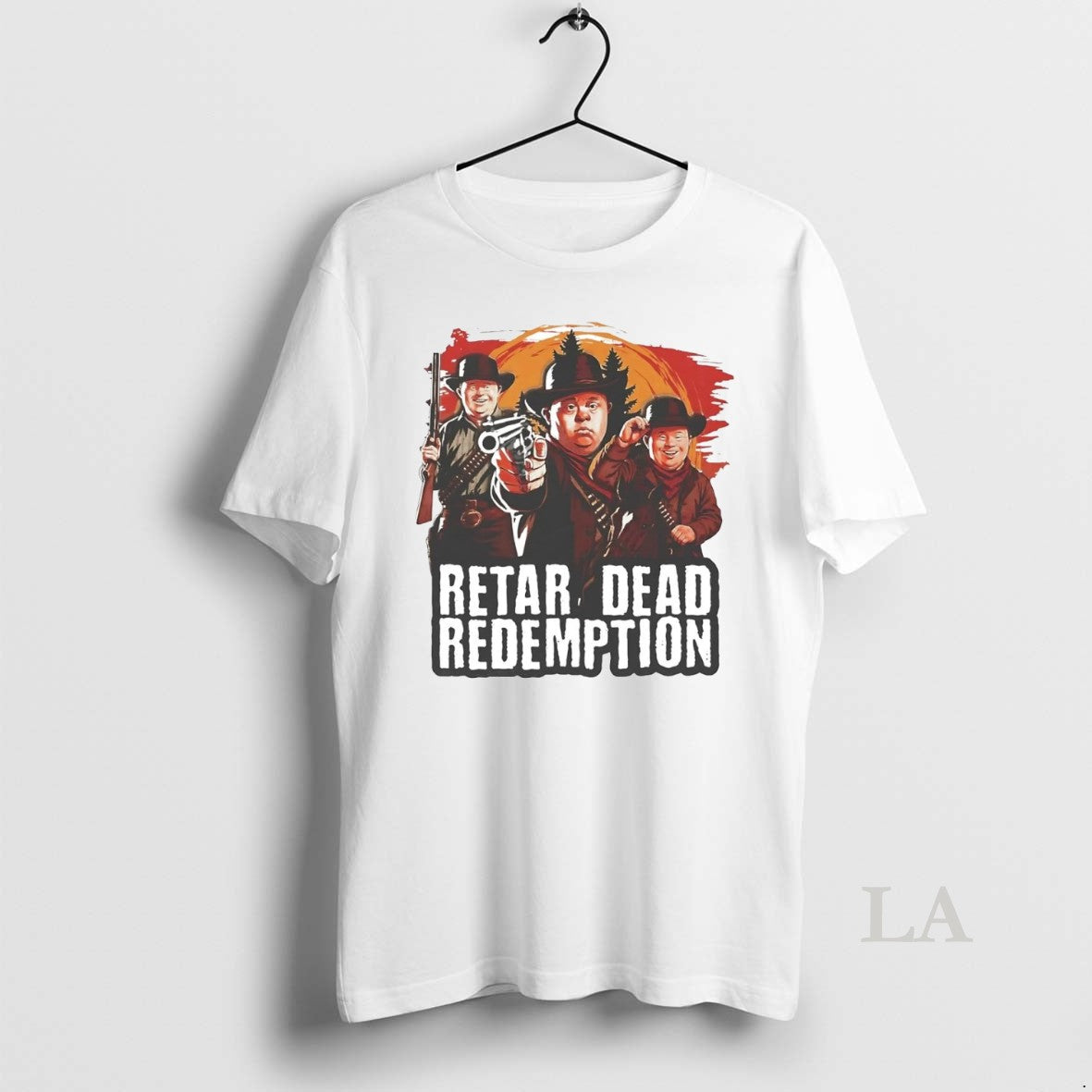 Original Down Syndrome Retar Red Dead Redemption Parody