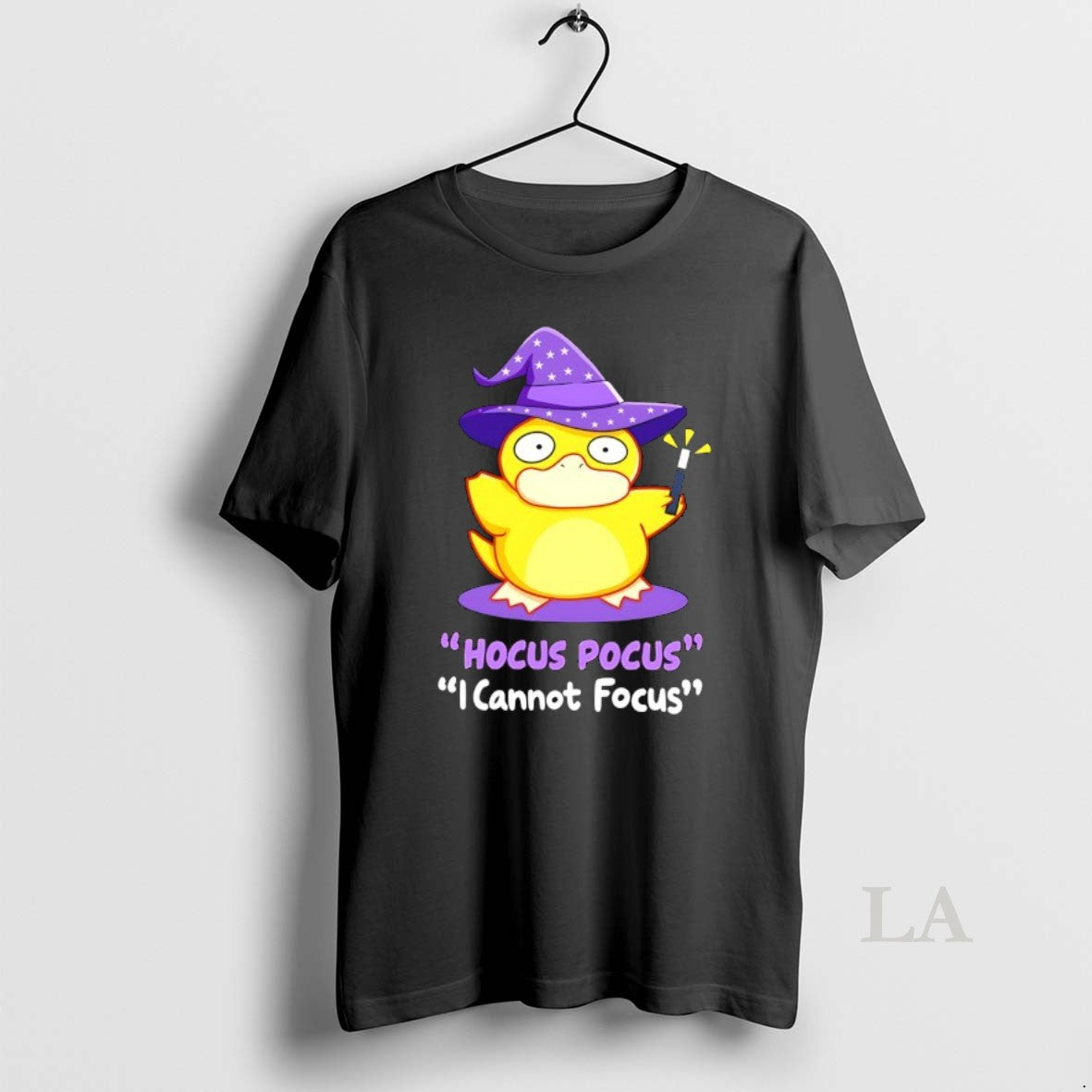Original Duck Wizard Hocus Pocus I Cannot Focus T-Shirts, Hoodie, Sweatshirt | CoreVibeTees.com