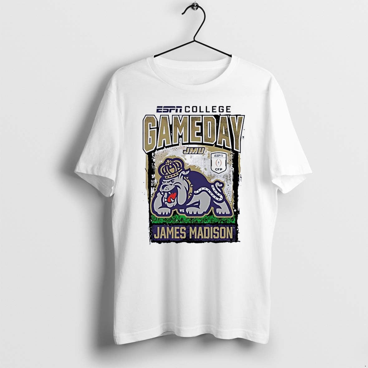 Original Espn College Gameday Jmu James Madison White Tshirts Jpg