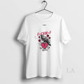 Original F Caw F Raven Crow Heart Rose T-Shirts, Hoodie, Sweatshirt | CoreVibeTees.com