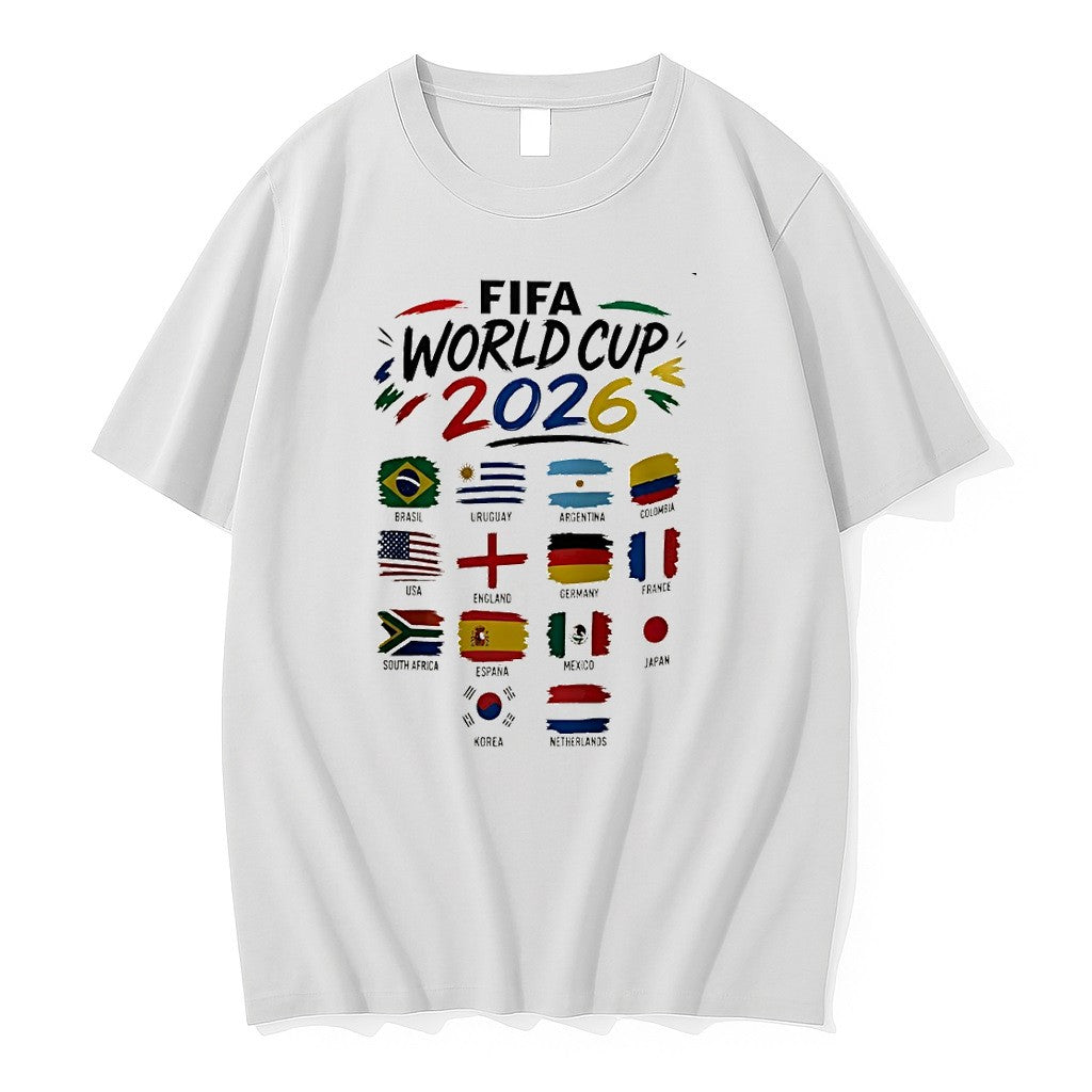Original Fifa World Cup 2026 International Football Teams Flags Tshirts Jpg