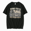 Original Farms Feed Us Data Centers Bleed Us Vintage Tee Tshirts Jpg