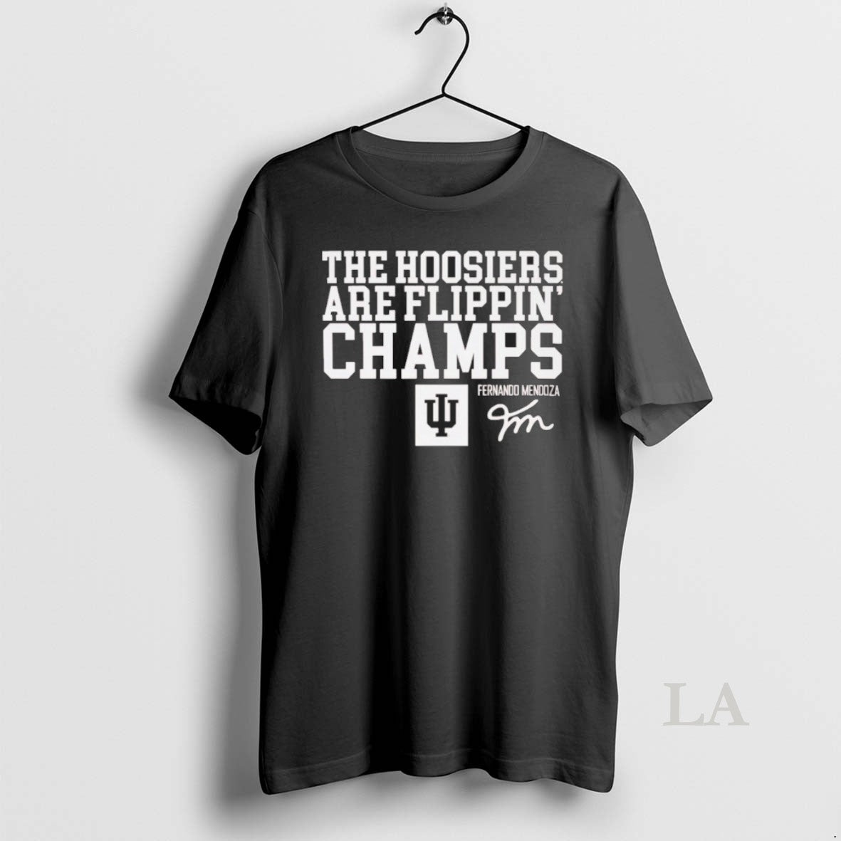Original Fernando Mendoza Hoosiers Are Flippin Champs T-Shirts, Hoodie, Sweatshirt | CoreVibeTees.com