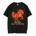Original Fire Horse Zodiac Symbol Animal 1966 2026 Year Of The Fire Horse Tshirts