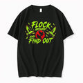 Original Flock Around And Find Out Birds Illustration Tee Tshirts Jpg