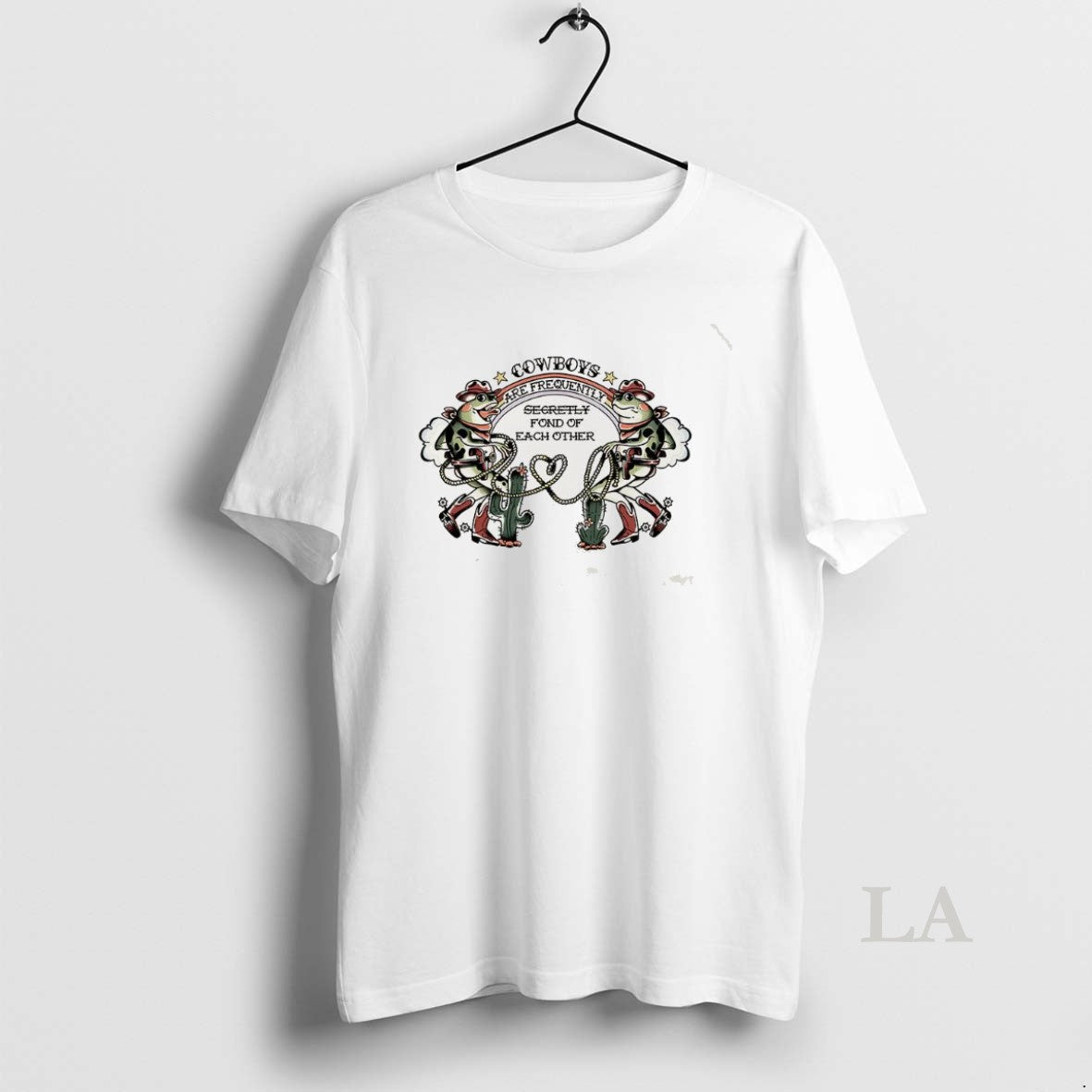 Original Frog Cowboys Are Frequently Fond Of Each Other T-Shirts, Hoodie, Sweatshirt | CoreVibeTees.com