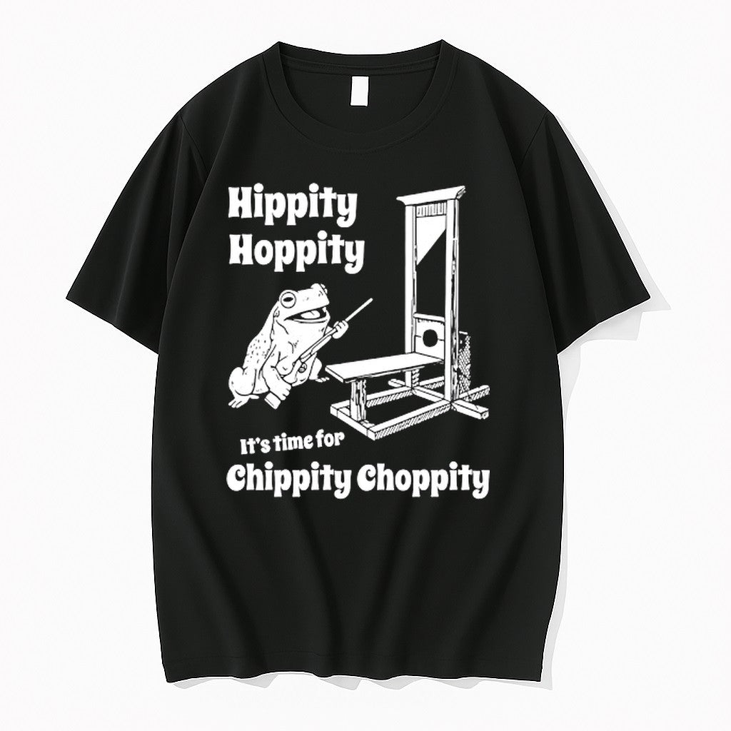 Original Frog Gun And Guillotine Hippity Its Tome For Chippity Tshirts Jpg