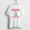 Original Frog Youre Either A Samert Fella Or A Fart Smella Circle T-Shirts, Hoodie, Sweatshirt | CoreVibeTees.com