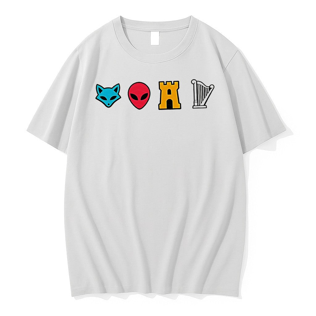 Original Funny Spurs Fox Alien Castle Harper Tshirts Jpg