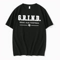Original G R I N D Texas Am Football Black Tshirts Jpg
