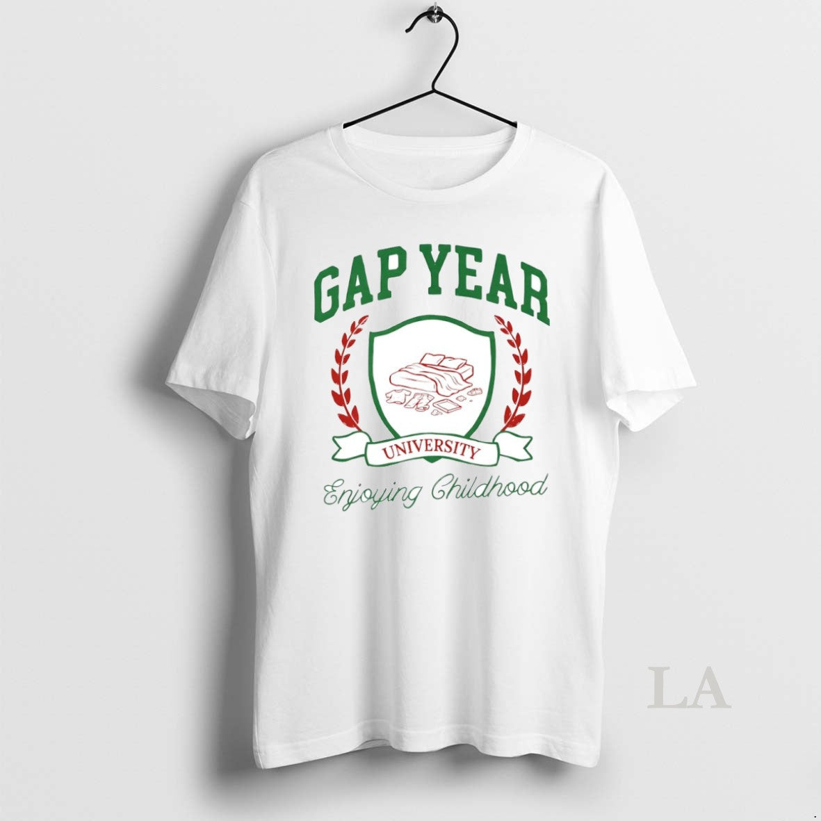 Original Gap Year Enjoying Childhood University Logo Circle T-Shirts, Hoodie, Sweatshirt | CoreVibeTees.com