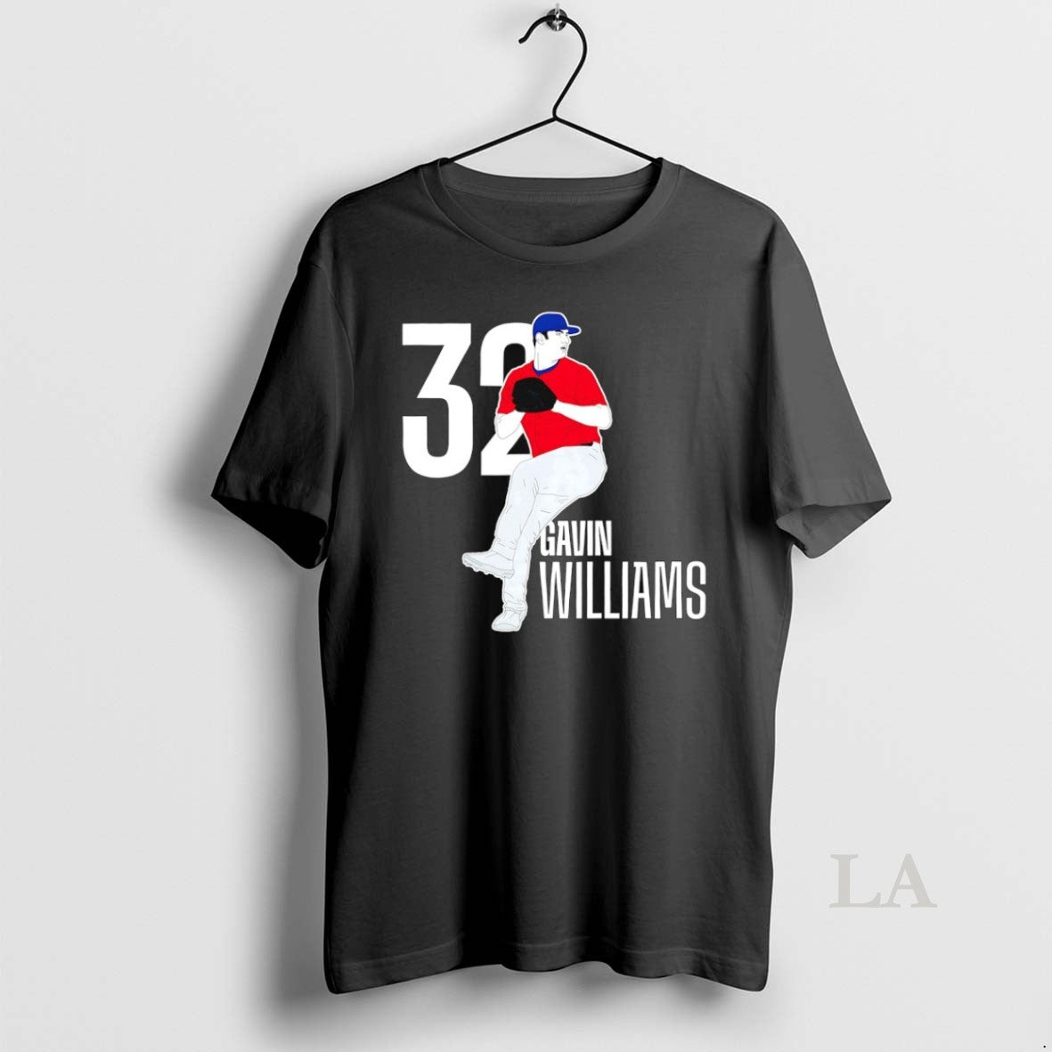 Original Gavin Williams 32 Cleveland Guardians Baseball