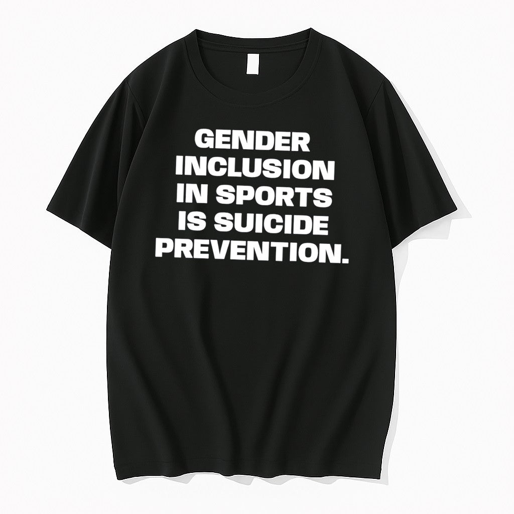 Original Gender Identity In Sports Is Suicide Prevention Tee Tshirts Jpg