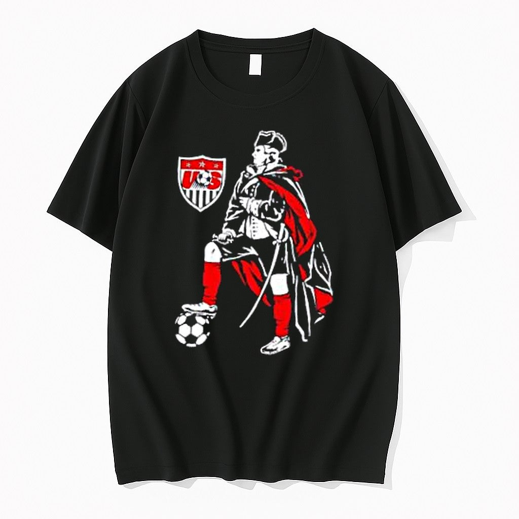Original George Washington United States Men National Team Soccer Us Tshirts