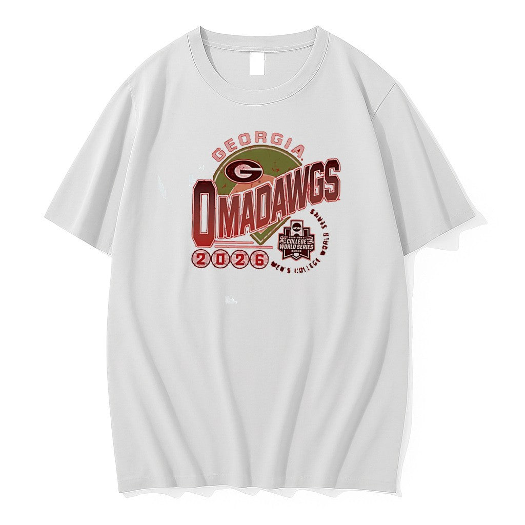 Original Georgia Bulldogs 2026 College World Series Omaha Bound Tee Tshirts Jpg