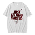 Original Georgia Bulldogs Baseball Just Getting Started 2026 Tee Tshirts Jpg