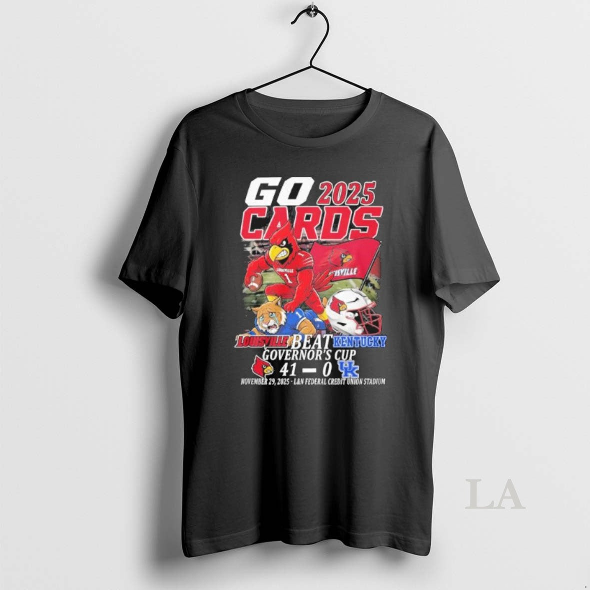Original Go Cards Louisville Beat Kentucky Governors Cup Winners Mascot T-Shirts, Hoodie, Sweatshirt | CoreVibeTees.com