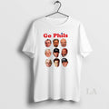 Original Go Phils And Phillips Big Heads Coach History T-Shirts, Hoodie, Sweatshirt | CoreVibeTees.com
