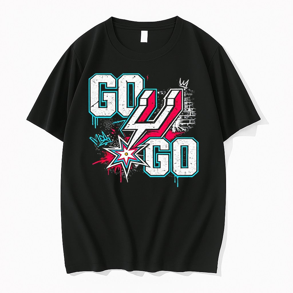 Original Go Spurs Go San Antonio Spurs Basketball Game Day 2026 Graffiti Tshirts