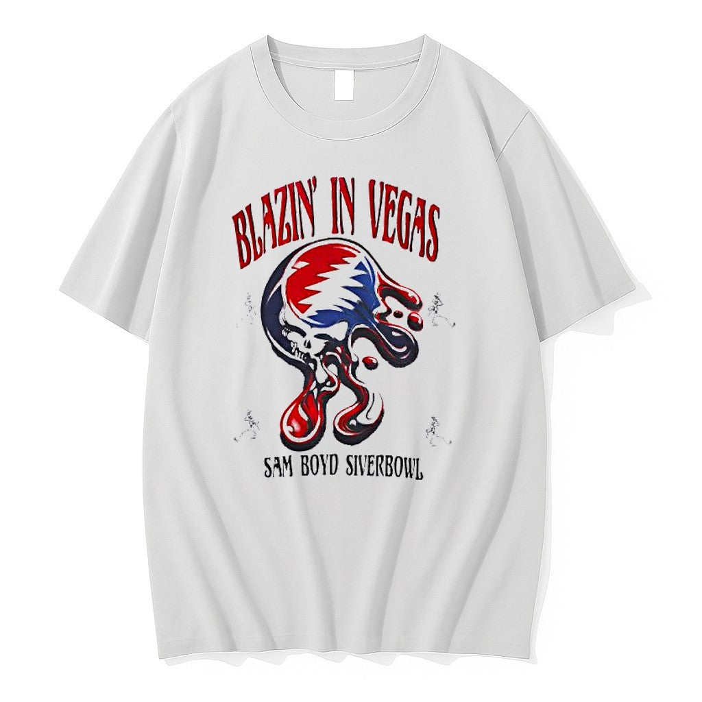 Original Grateful Dead Blazin In Vegas Sam Boyd Silverbowl Tshirts Jpg