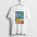 Original Greetings From Florida Pink Flamingo Iguana Beach Please Happy Crab T-Shirts, Hoodie, Sweatshirt | CoreVibeTees.com