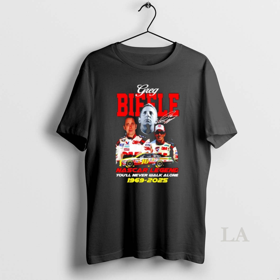 Original Greg Biffle Nascar Legend Youll Never Walk Alone 1969 2025 T-Shirts, Hoodie, Sweatshirt | CoreVibeTees.com