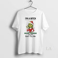 Original Grinch Xmas With A Low Bullshit Tolerance Www Halow Dont Try Me T-Shirts, Hoodie, Sweatshirt | CoreVibeTees.com