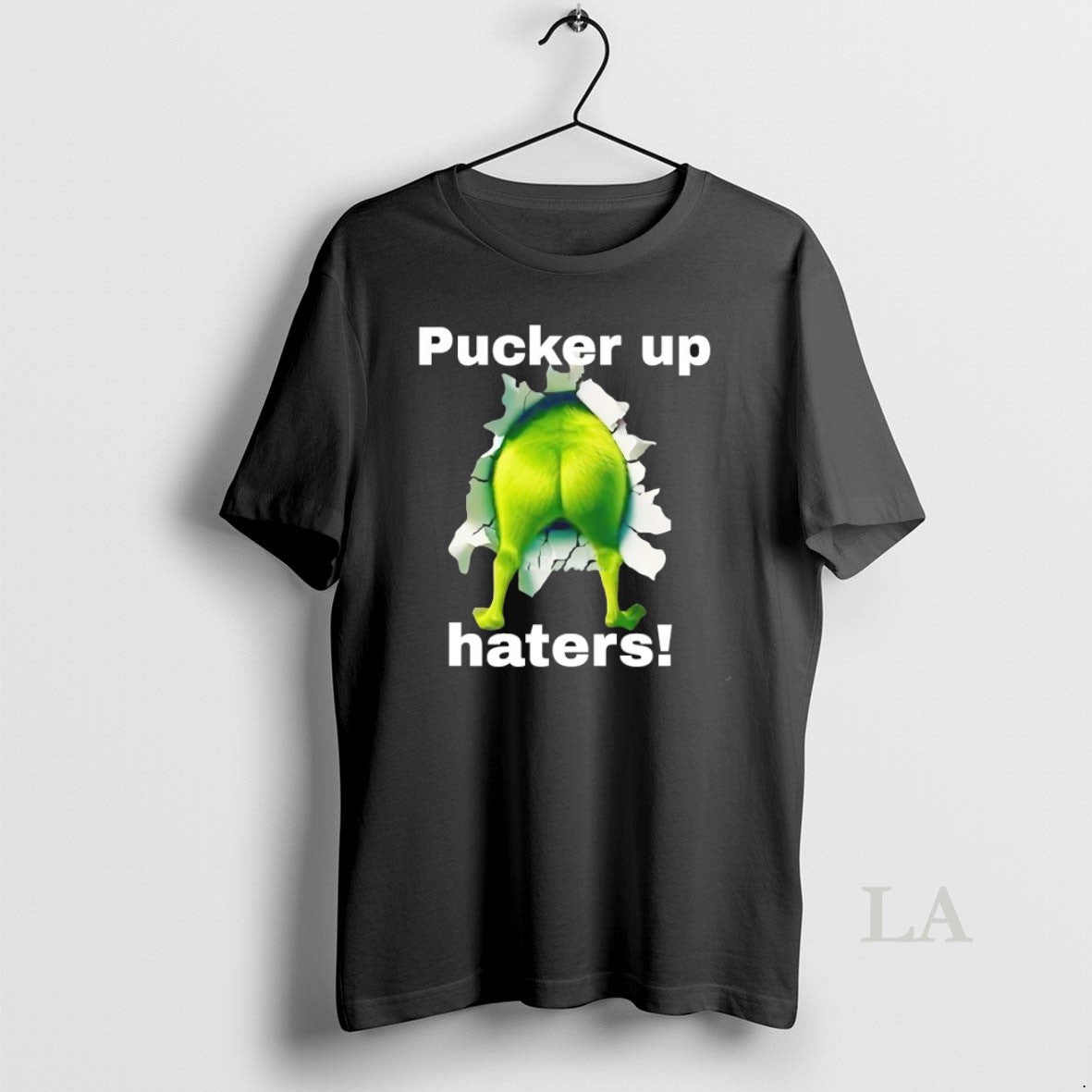 Original Grinch Ass Pucker Up Haters T-Shirts, Hoodie, Sweatshirt | CoreVibeTees.com