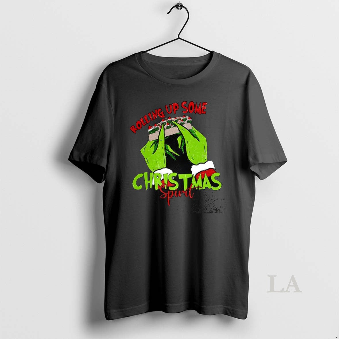 Original Grinch Hands Rolling Up Some Christmas Spirit T-Shirts, Hoodie, Sweatshirt | CoreVibeTees.com
