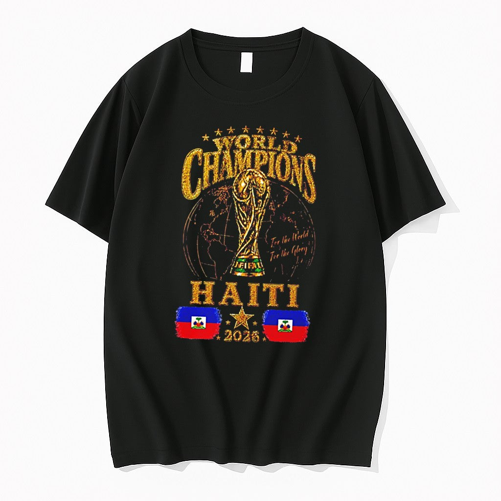 Original Haiti 2026 World Champions For The World For The Glory Tee Tshirts Jpg
