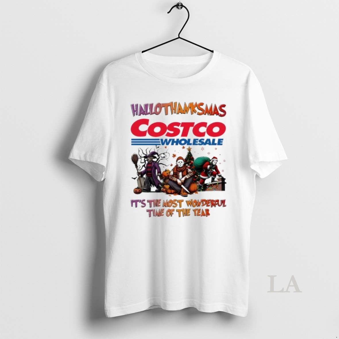 Original Hallothanksmas Characters Vs Costco Wholesale Logo Its The Most Wonderful Time Of The Year