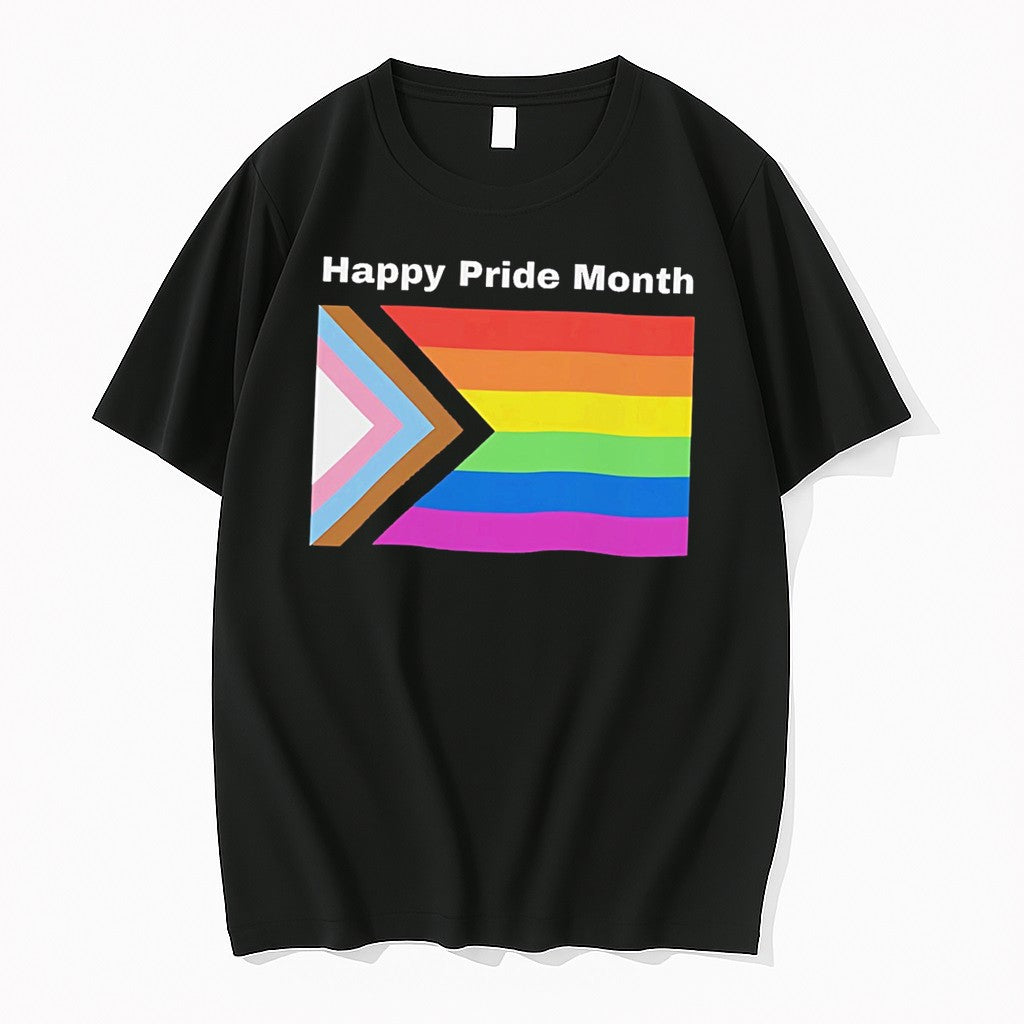 Original Happy Pride Month Rainbow Flag Tee Tshirts Jpg