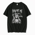 Original Haunt Me Grim Reaper Basketball San Antonio Spurs Post Punk Black Tshirts