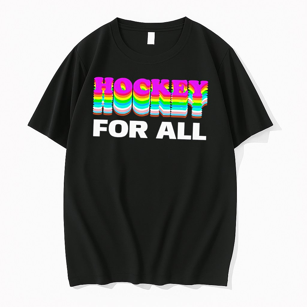 Original Hockey For All Tee Tshirts Jpg